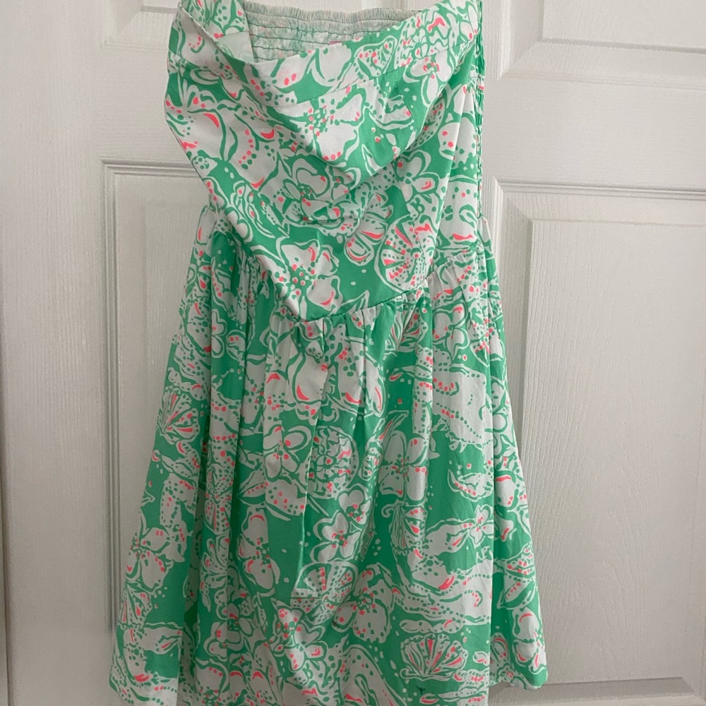 Strapless Lily Pulitzer Dress